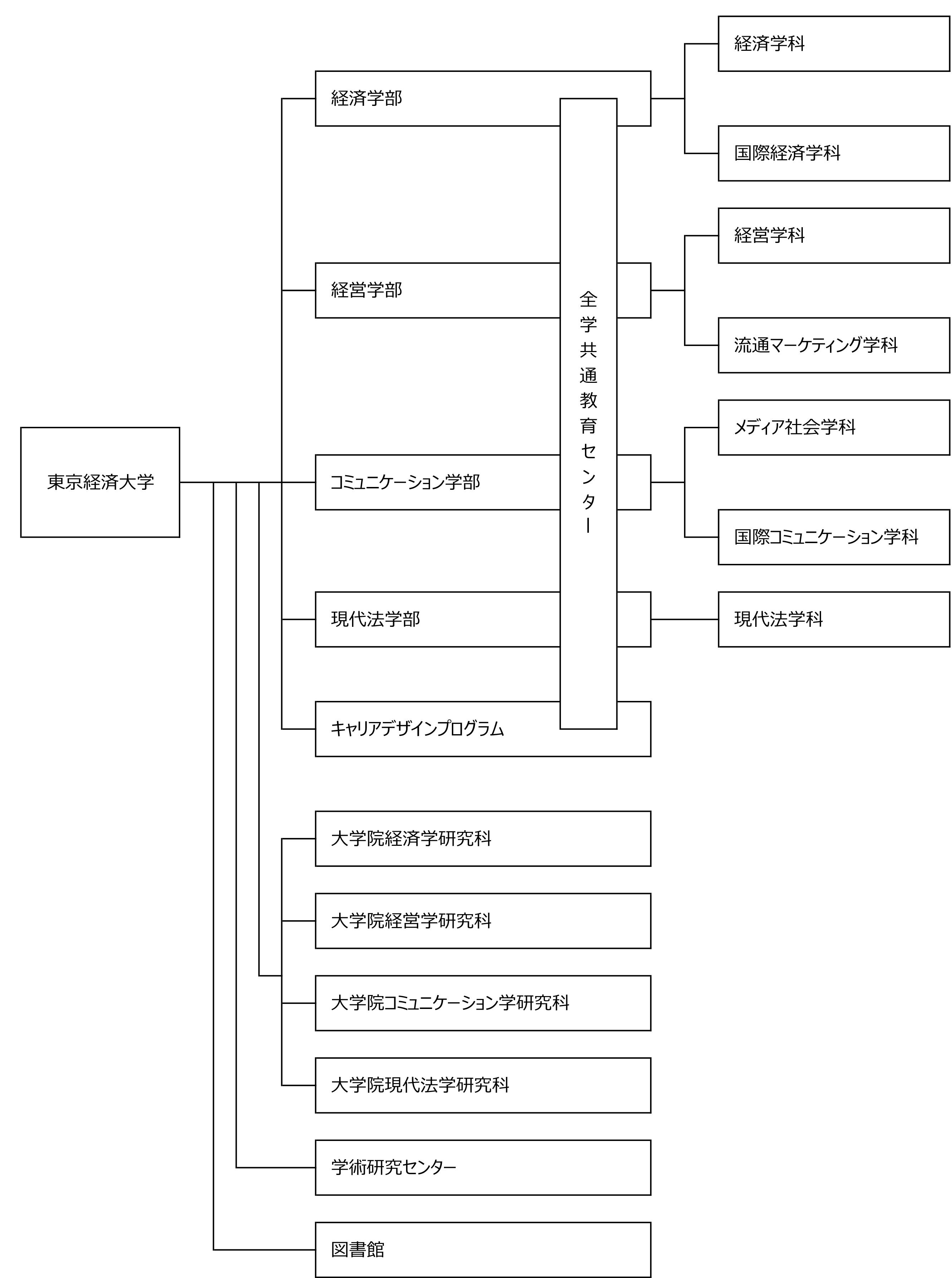 教育・研究組織図